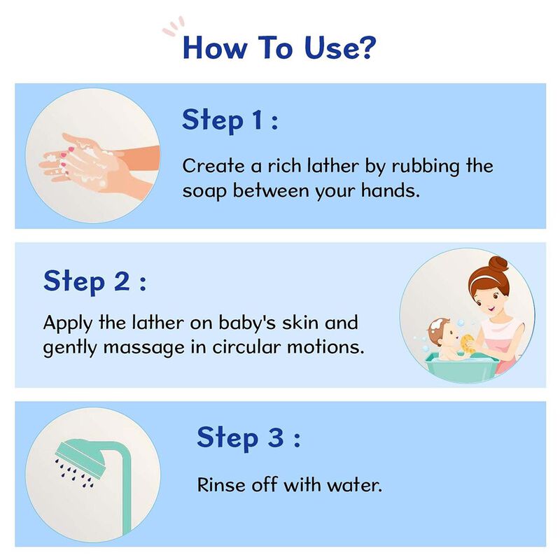Baby Soap (75g) Buy 3 Get 1 Free image number null